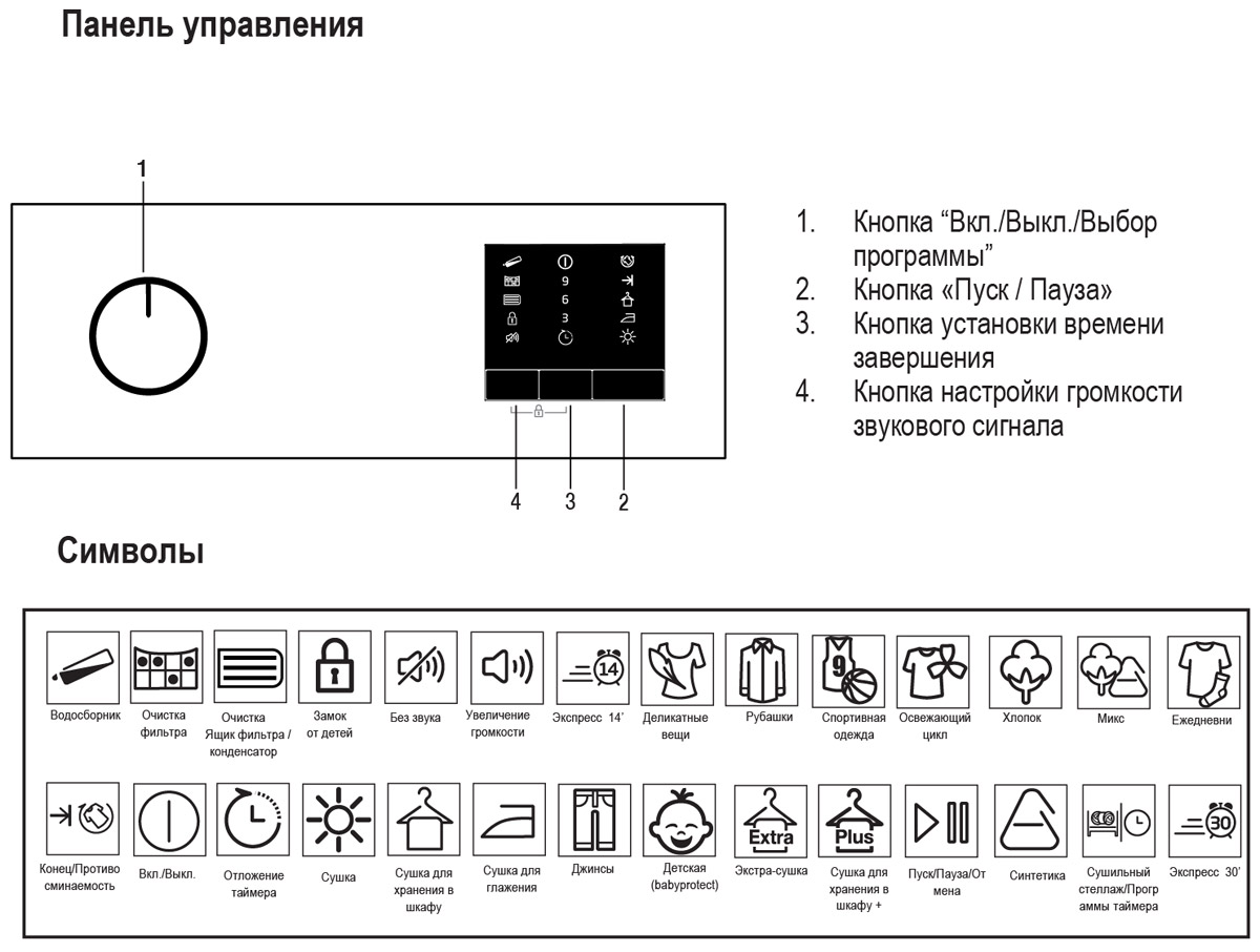 Сушильная машина Beko DU7111GAW 7 кг - купить в Донецке | интернет-магазин  Бери короткий номер ☎️ 533