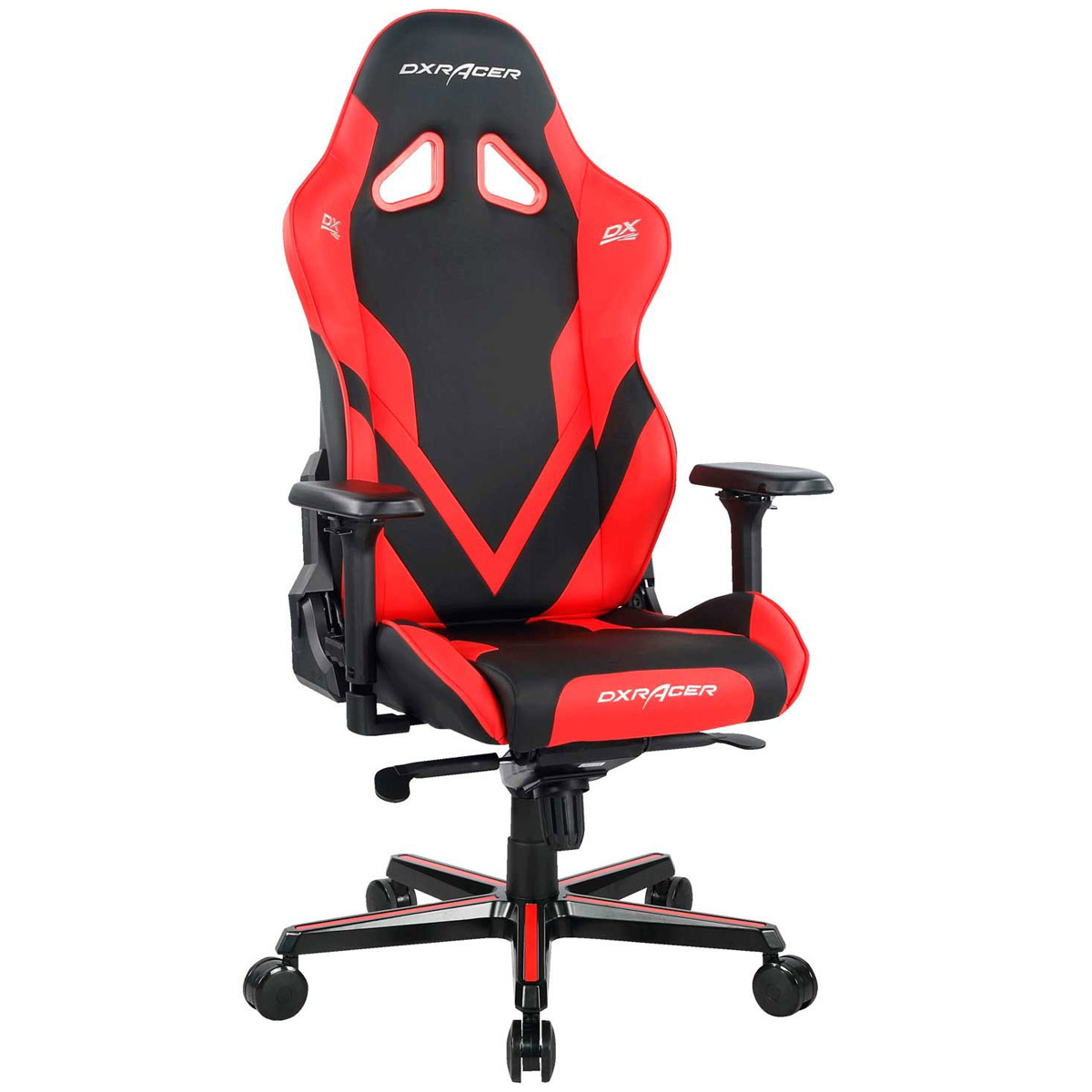 Купить Игровое кресло DXRacer Gladiator OH/G8200/NR красное с черным из  экокожи в Донецке ДНР | интернет-магазин Бери короткий номер ☎️533