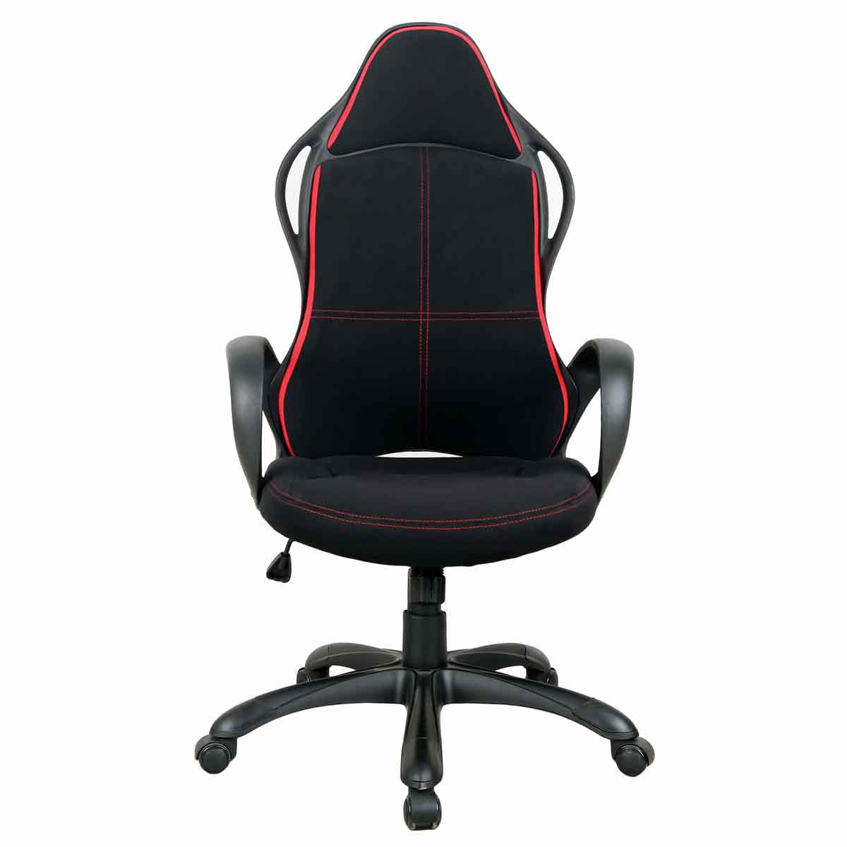Купить Офисное кресло Brabix Premium Force EX-516 ткань black-red в ...
