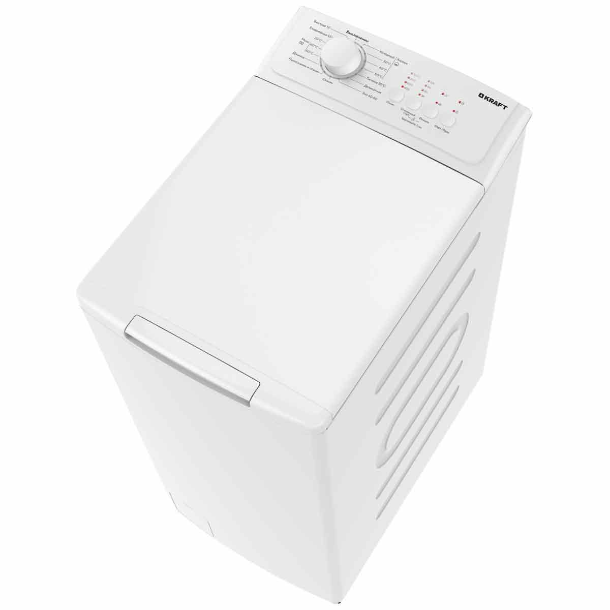 Вертикальная стиральная машина Kraft KF-UME7202W 7 кг