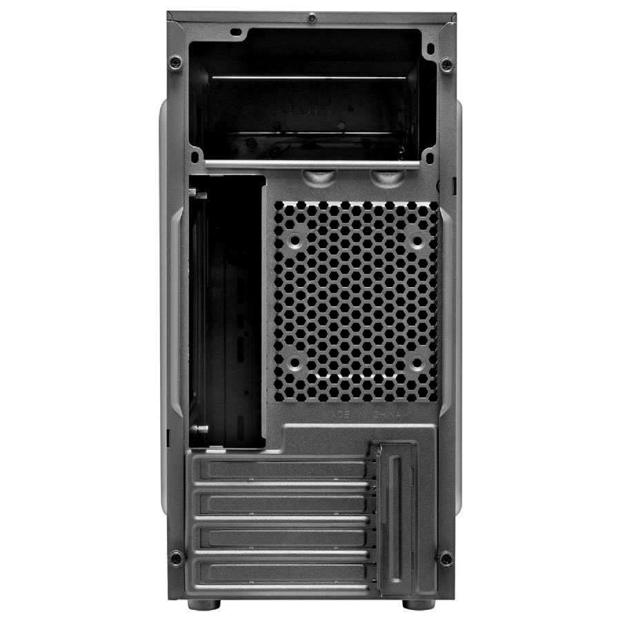 Корпус Ginzzu D380 MiniTower/mATX/RGB без вентиляторов