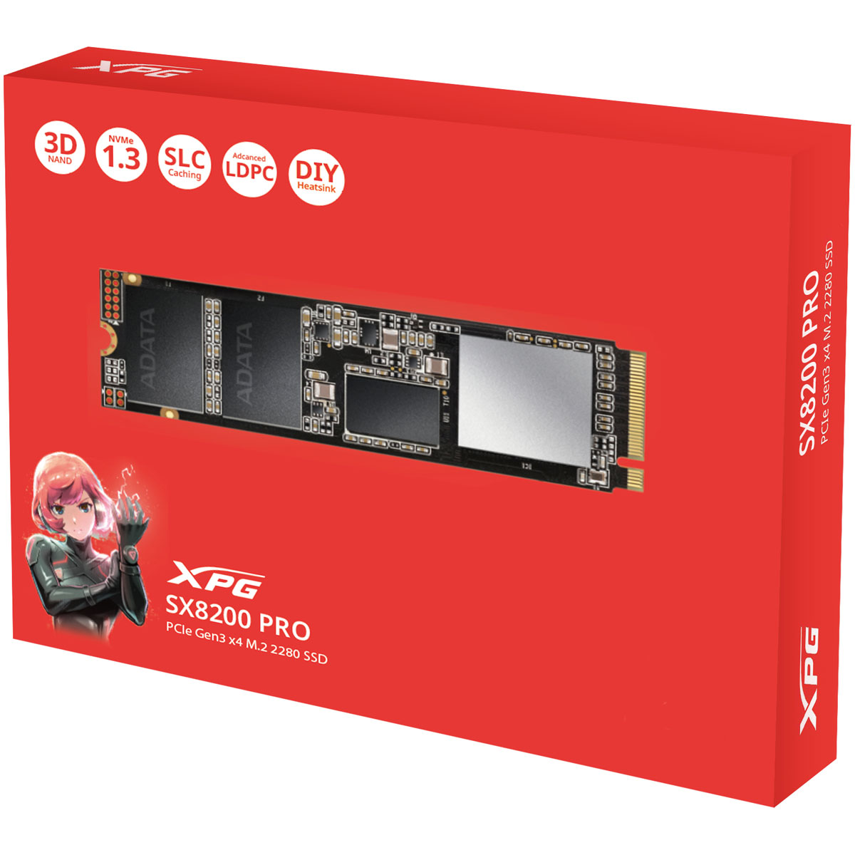 Купить Накопитель SSD 2 TB AData XPG SX8200 Pro PCIe Gen3 x4 M.2 2280 в  Донецке ДНР | интернет-магазин Бери короткий номер ☎️533