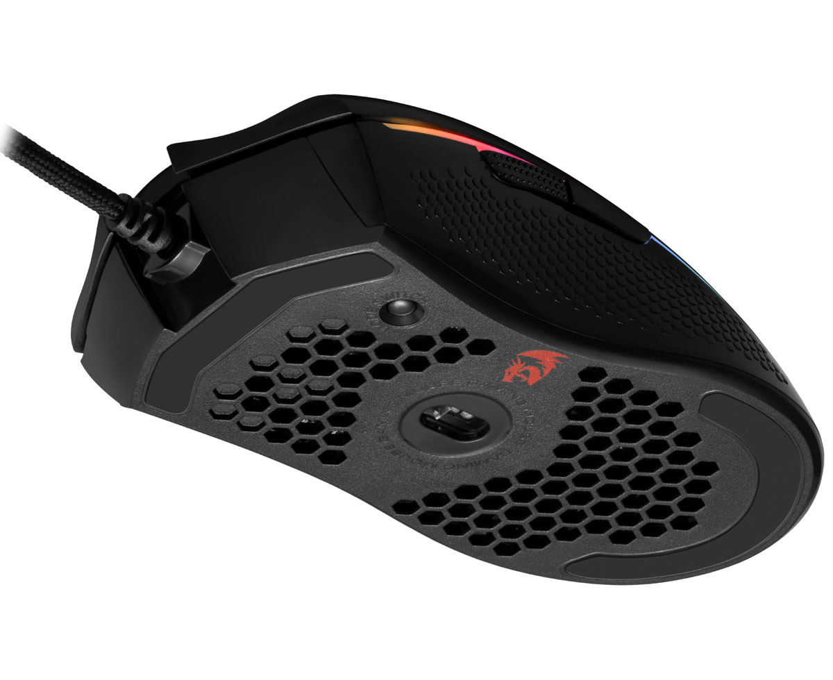 Игровая мышь REDragon Storm смена DPI/RGB/оптические переключатели