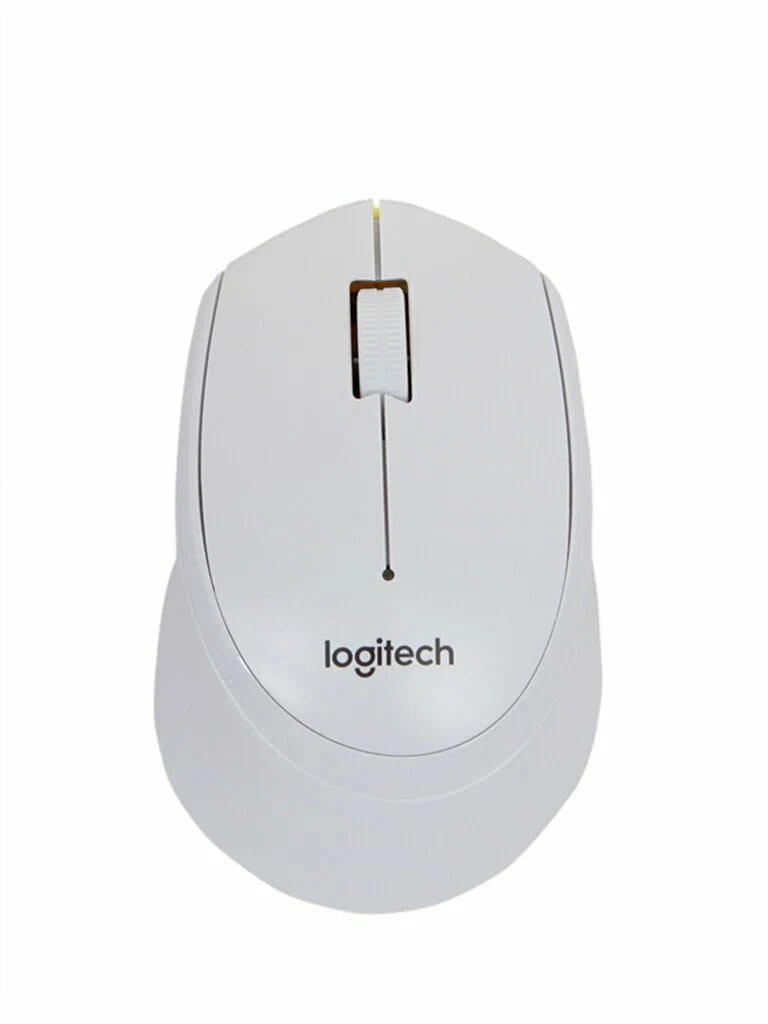 Мышь беспроводная Logitech M330 Silent Plus белая