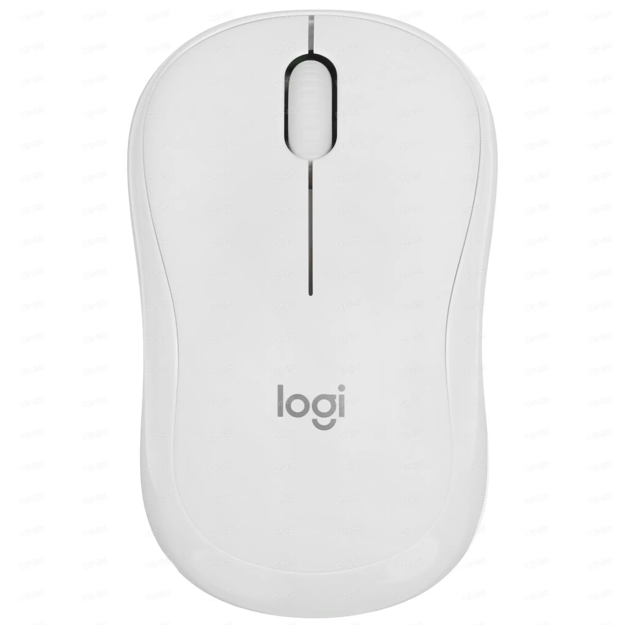 Мышь беспроводная Logitech M240 Silent белая