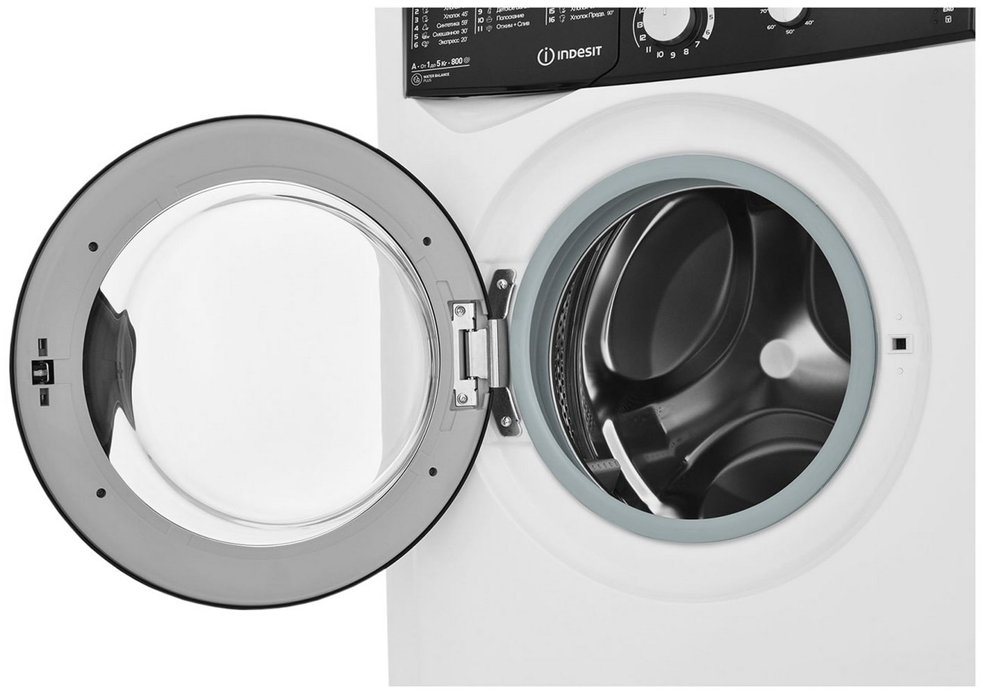 Стиральная машина автомат Indesit EWSB 5085 BK (CIS) с функцией  энергосбережения