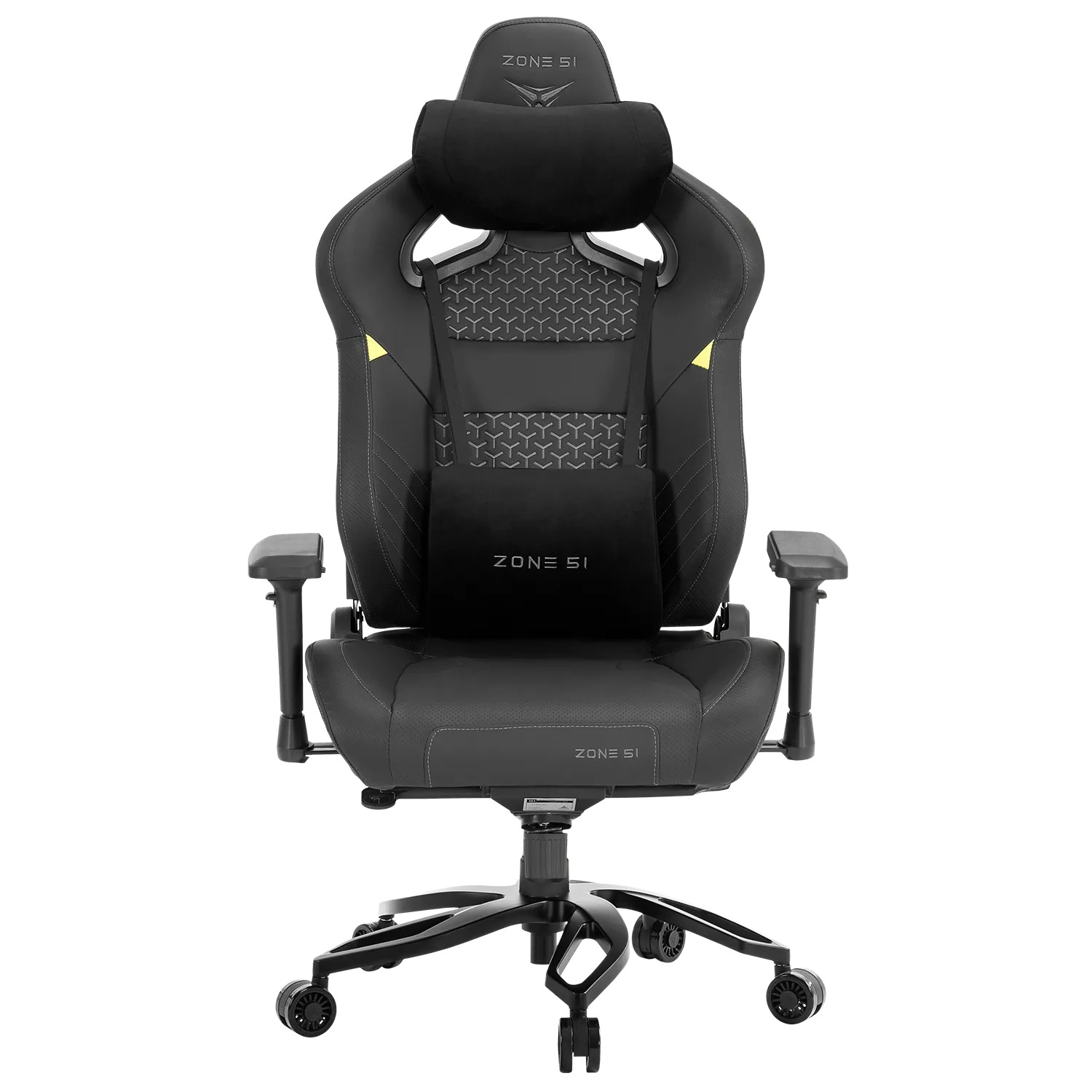 Купить Игровое кресло ZONE 51 IMPERIAL Black с мультиблоком до 200 кг ...