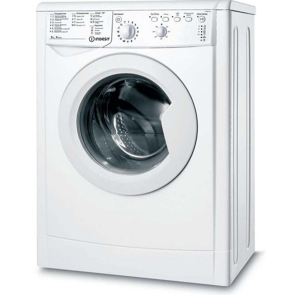 Стиральная машина автомат на 5 кг Indesit IWSB 5105 (CIS)