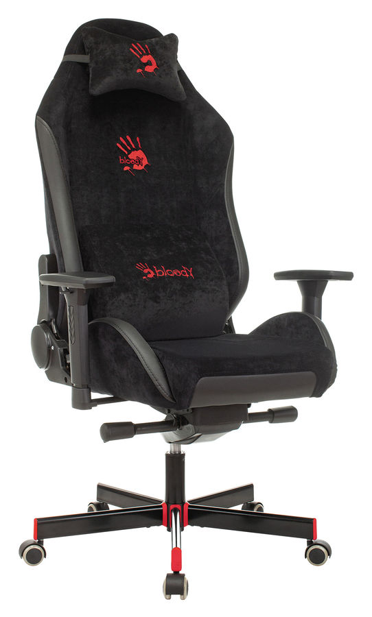 Купить Кресло игровое A4Tech Bloody GC-450 в черной ткани в Донецке ДНР ...