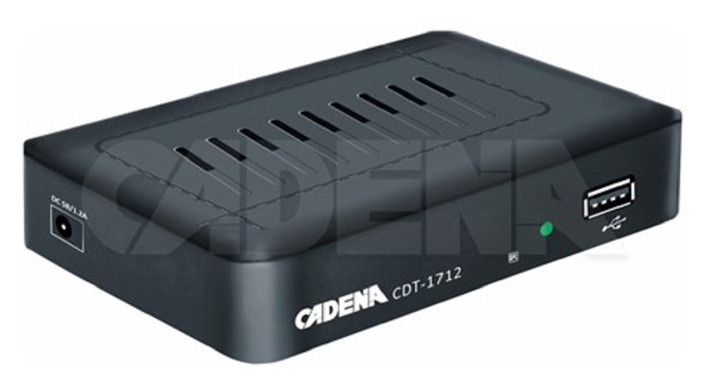 Приемник цифровой эфирный CADENA CDT-1712 (TC) - купить в Донецке ...