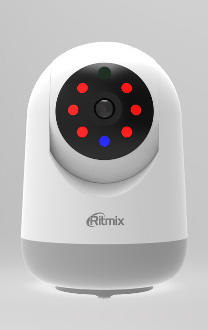 Поворотная Wi Fi камера наблюдения Ritmix IPC-220-Tuya